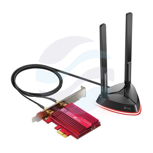 TP-Link Archer TX3000E Karta sieciowa PCI Express Wi-Fi 6 AX3000, Bluetooth 5.0, 574/2402Mb/s, 2,4GHz/5GHz, czarna 2