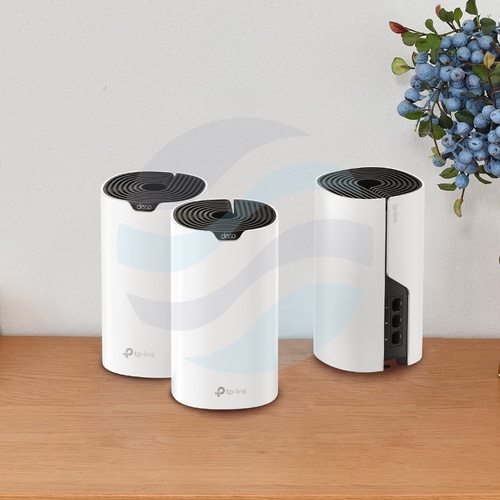 TP-Link Deco S7 Router / Access Point gigabitowy stojący Wi-Fi AC1900, Mesh, 600/1300Mbps, 2.4/5GHz, 3x GIGABIT, biały (2-pack) 4