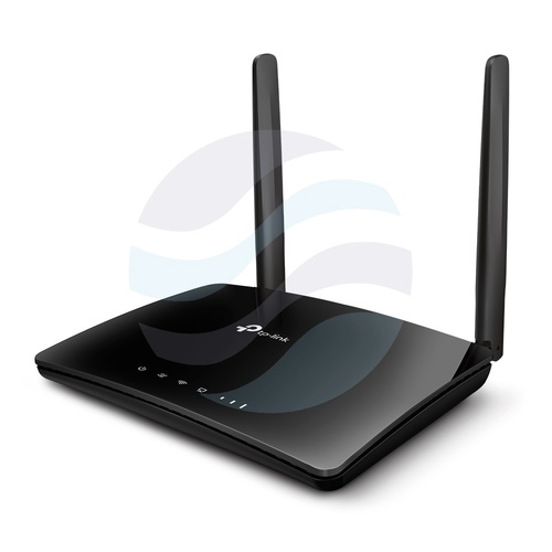 TP-Link TL-MR6400 Router 3G/4G LTE, kat.4, Wi-Fi N300 2.4GHz 300Mb/s, 2xSMA, 1x SIM, 4x 10/100Mb/s, czarny 2
