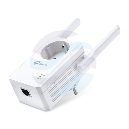 TP-Link TL-WA860RE Extender / Wzmacniacz sieci Wi-Fi, standard N 2x2 MIMO, 2.4GHz 300Mb/s, LAN 10/100Mbps, z gniazdem 230V 3