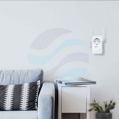 TP-Link TL-WA860RE Extender / Wzmacniacz sieci Wi-Fi, standard N 2x2 MIMO, 2.4GHz 300Mb/s, LAN 10/100Mbps, z gniazdem 230V 8