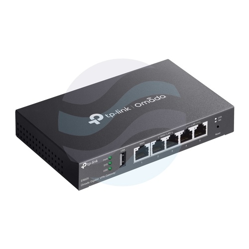 TP-Link ER605 Router Omada Cloud 5x Gbit (1x WAN, 1x Gbit, 3x WAN/Gbit) VLAN, IPTV 4