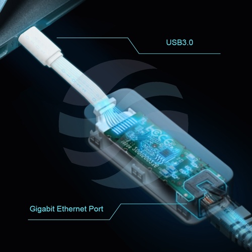 TP-Link UE300C Karta sieciowa Ethernet 10/100/1000Mbi, USB-C 3.0 5