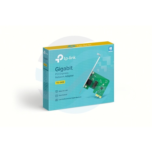 TP-Link TG-3468 Karta sieciowa PCI-e, 1x 10/100/1000Mb/s, Wake-on-LAN, auto MDI/MDIX 2