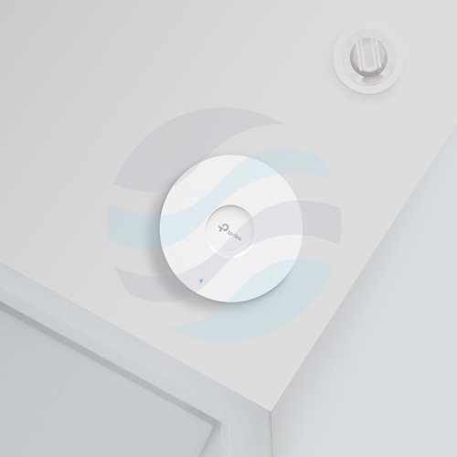 TP-Link EAP653 Access Point sufitowy AP AX3000 574/2402Mb/s, 2,4/5GHz: 2*4/2*5dBi, 1x 100/1000Mb/s, PoE 802.3af/12V 1A (brak zasilacza w zestawie) 8