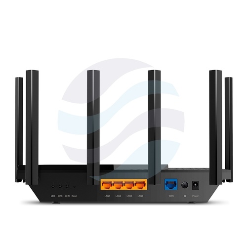 TP-Link Archer AX72 Router Wi-Fi 6 AX5400, 2,4/5GHz, 574/4804Mb/s, 4x anteny, 4x GbE LAN, 1x GbE WAN, 1x USB 3.0, OneMesh, czarny 3