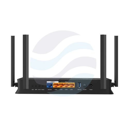 TP-Link Archer BE230 Router Wi-Fi 7 BE3600, 2,4/5GHz, 688/2882Mb/s, 4x anteny, 4x GbE LAN, 1x 2.5GbE WAN, 1x USB 3.0, czarny 3