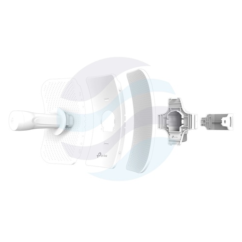 TP-Link CPE605 Zewnętrzne urządzenie CPE 5GHz, 150Mb/s, antena kierunkowa 23dBi, 1x Fast Ethernet 10/100Mb/s (LAN/PoE), IP65, pasywne PoE, biały 2