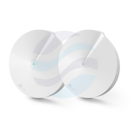 TP-Link Deco M9 Plus Router / Access Point stojący Wi‑Fi AC2200, Mesh Tri‑Band, 400/867/867Mb/s, 2,4GHz/5GHz/5GHz, 2x Gigabit, biały (2‑pack) 2