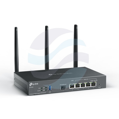 TP-Link ER706W-4G Router VPN Omada Wi-Fi 6 AX3000, 4G+ LTE Cat6 do 300Mb/s, 5x GIGABIT, Mesh, Omada SDN 2
