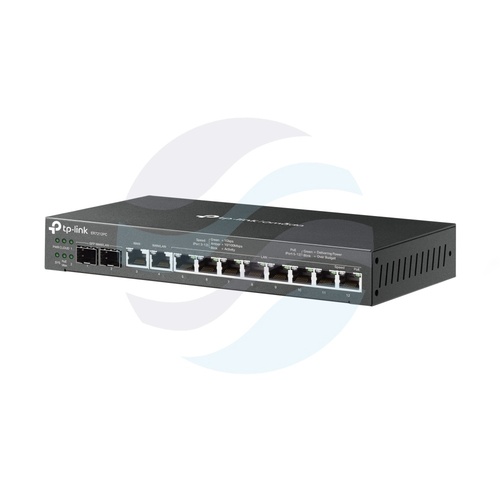 TP-Link ER7212PC Router VPN Omada 3w1 z PoE, 12x GIGABIT (8x PoE+ 110W), 2x SFP WAN/LAN, 1x WAN RJ45, Omada SDN 3