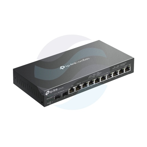 TP-Link ER7212PC Router VPN Omada 3w1 z PoE, 12x GIGABIT (8x PoE+ 110W), 2x SFP WAN/LAN, 1x WAN RJ45, Omada SDN 4