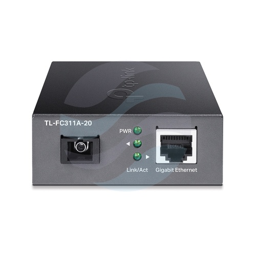 TP-Link TL-FC311A-20 Media konwerter WDM 1x RJ45 10/100/1000Mb/s, 1x SC, 1550/1310nm, do 20km 3