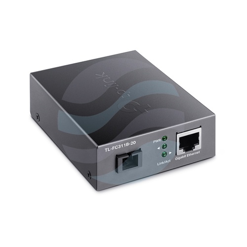 TP-Link TL-FC311B-20 Media konwerter WDM 1x RJ45 10/100/1000Mb/s, 1x SC, 1310/1550nm, do 20km 2