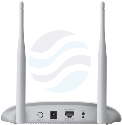 TP-Link TL-WA801N Bezprzewodowy punkt dostępowy, standard N, 300 Mb/s, 2x antena, 1x RJ45 10/100Mbps, Passive PoE, biały 3