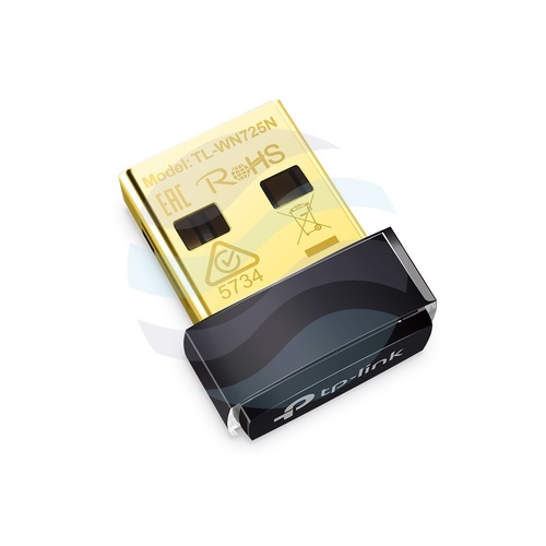 TP-Link TL-WN725N Adapter USB Nano Wi-Fi N150, 150Mb/s, 2.4GHz, miniaturowy, czarny 3