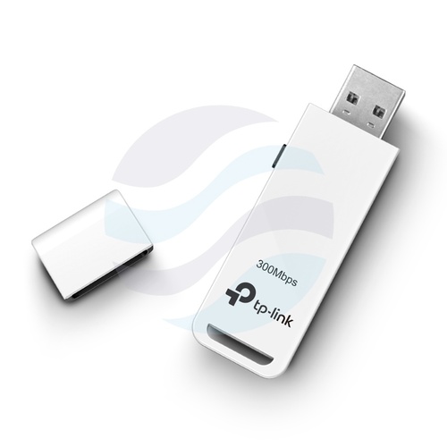 TP-Link TL-WN821N Adapter USB Wi-Fi N300, 300Mb/s, 2.4GHz, 2x antena zewnętrzna 3dBi, czarny 2