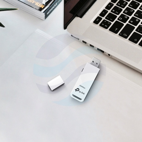 TP-Link TL-WN821N Adapter USB Wi-Fi N300, 300Mb/s, 2.4GHz, 2x antena zewnętrzna 3dBi, czarny 5