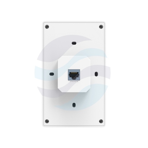 TP-Link EAP725-Wall Access Point ścienny Wi-Fi 7 BE3600, 688/2882 Mb/s, 2,4/5 GHz, 4× 100/1000/2500 Mb/s, 1× uplink PoE, 1× downlink PoE, 2× downlink, PoE 802.3at/bt, biały 4
