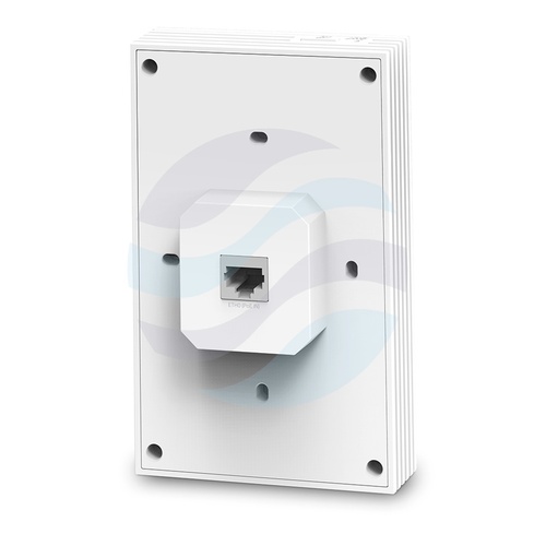 TP-Link EAP655-Wall Access Point ścienny Wi-Fi 6 AX3000, 574/2402 Mb/s, 2,4/5 GHz, 4× 100/1000 Mb/s, 1× uplink, 3× downlink, 1× PoE, PoE 802.3af/at, biały 3