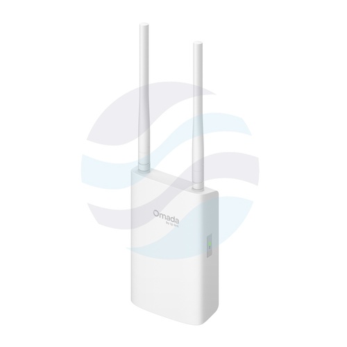 TP-Link EAP603-Outdoor Access Point zewnętrzny Wi-Fi 6 AX1800, 574/1201 Mb/s, 2,4/5 GHz, 2×4/2×5 dBi, 1× 100/1000 Mb/s, PoE 802.3at, 48 V Passive PoE, biały, adapter PoE w zestawie 2