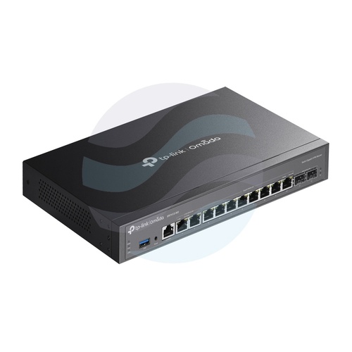 TP-Link ER7412-M2 Router przewodowy VPN Omada, 2× 100/1000/2500 Mb/s, 8× 10/100/1000 Mb/s, 2× SFP Gigabit, 1× port konsolowy RJ45, 1× USB 3.0, metal 4