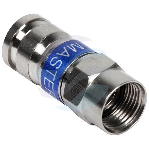 MASTER Wtyk kompresyjny F/zaciskany RG6 (max. 6.8mm) 2