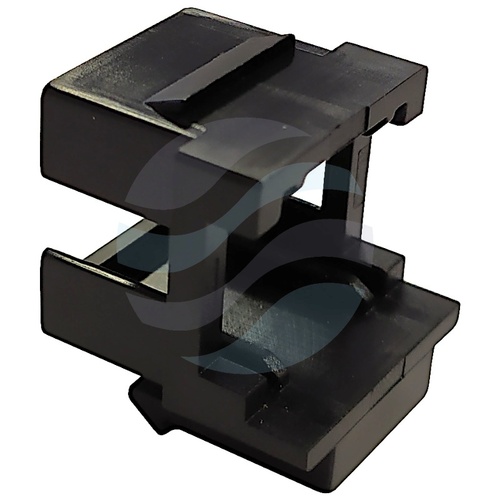 Adapter modułu keystone pod SC Simplex czarny 2
