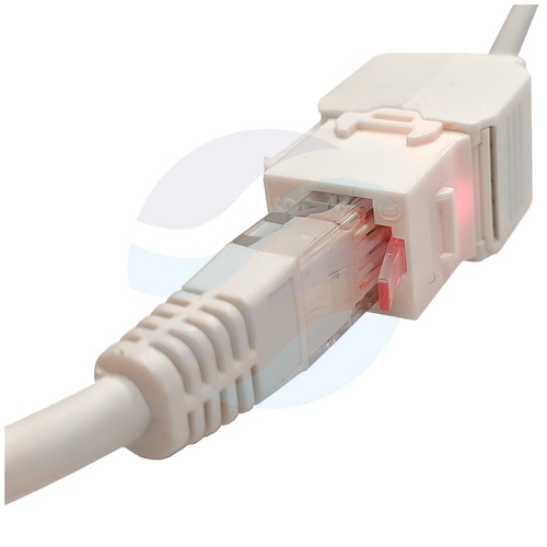 Adapter, Łącznik USB typ A-A żeńskie, czarny 6