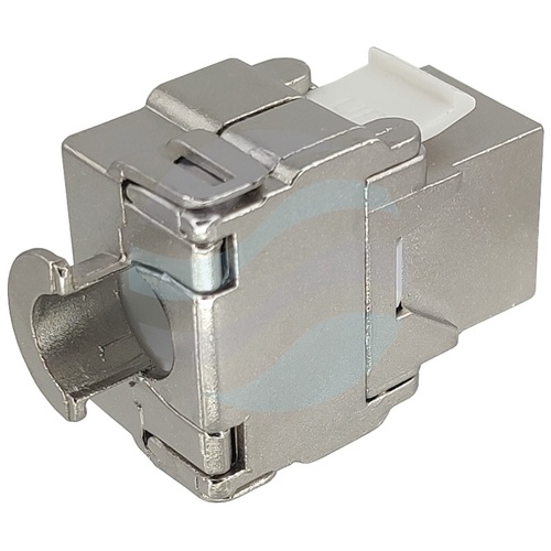 Moduł keystone RJ45 FTP / STP kat.5e beznarzędziowy, metalowy 2