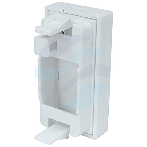 Digitus DN-93802-1-SH Adapter 22.5x45mm z przesłoną do modułów keystone, biały 2