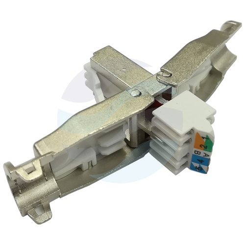 Wtyk RJ45 Złącze modularne samozaciskowe FTP/ STP kat.6A, beznarzędziowe 2