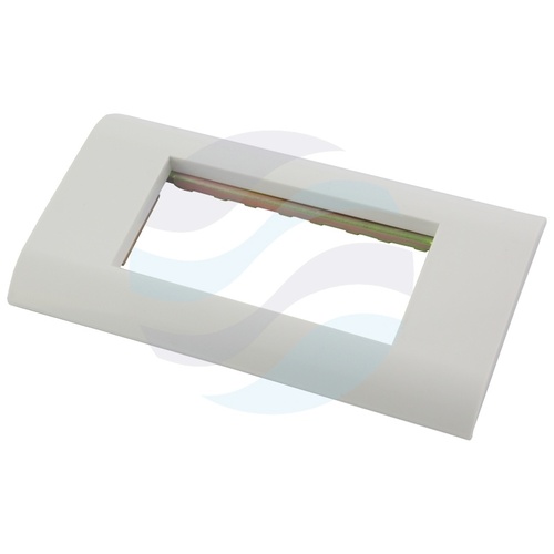 Ramka + support metalowy z 4 adapterami 22.5x45mm, 4 MOD, Mosaic 45x45mm (150x80) 2