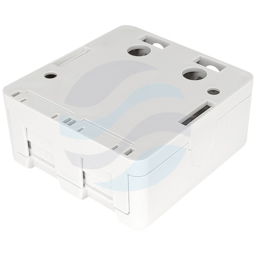 Gniazdo natynkowe modularne na 2 moduły keystone 2