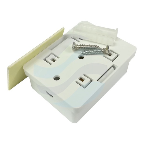 Gniazdo natynkowe ekranowane STP 1x RJ45 kat.6 zintegrowane 3
