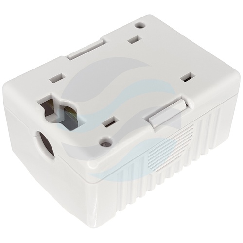 Gniazdo natynkowe mini UTP nieekranowane kat.5e 1x RJ45, zatrzask, białe 3