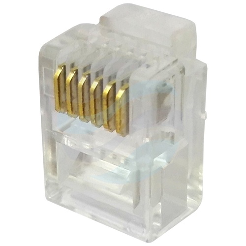 Wtyk RJ12 Złącze modularne 6p/6c nieekranowane - opak. 100szt. 3