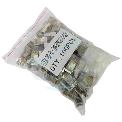 Wtyk RJ45 8p/8c kat.6 FTP drut, ekranowany - opak. 100szt. 4