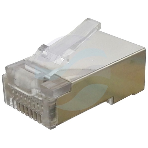 Wtyk RJ45 8p/8c kat.5e FTP drut, ekranowany - opak. 100szt. 2