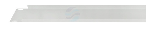 Panel maskujący / zaślepiający Rack 19" 1U, szary 4