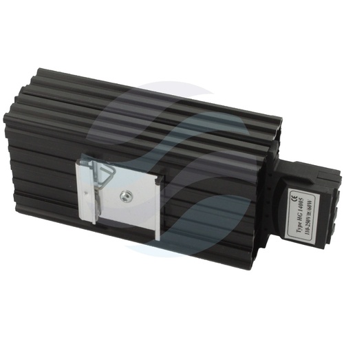 Ogrzewacz półprzewodnikowy do szaf rack, 60W, montaż szyna DIN 35mm, konwekcja naturalna, żeberka aluminiowe, zakres pracy -40°C do 70°C 3