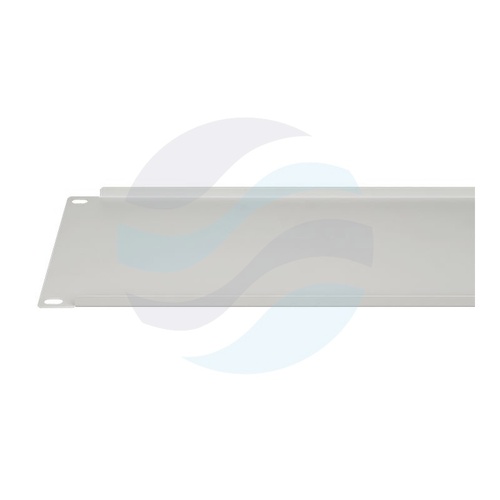 Panel maskujący / zaślepka Rack 19" 3U, mocowanie do szyn rackowych, stal, wym. 485x135mm, szary 2