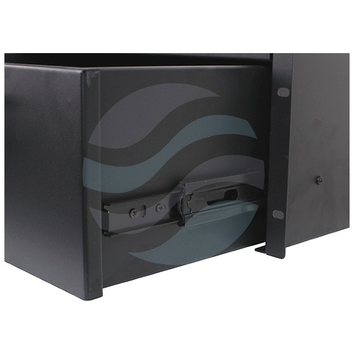 GETFORT GF-4U-drawer Szuflada zamykana 19" 4U bez szyn, czarna 5
