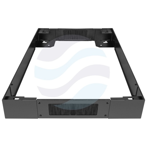 LANBERG CK01-60-B Cokół stalowy do szaf Rack 19" 600x1000mm, wys. 100mm, 2x przepust kablowy, do szaf FF01/FF02, czarny 3