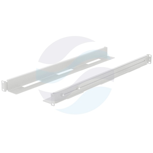 LANBERG AK-1902-S Szyny montażowe 1U do szafy Rack 19" regulowane 650-1090mm, nośność 90kg, do szaf 800-1200mm, szare 3