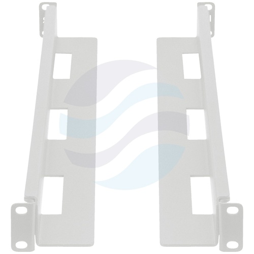 LANBERG AK-1902-S Szyny montażowe 1U do szafy Rack 19" regulowane 650-1090mm, nośność 90kg, do szaf 800-1200mm, szare 4
