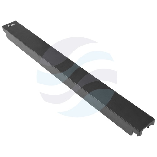 LANBERG AKP-1401-B Panel maskujący / zaślepiający Rack 19" 1U samomocujący (bez śrub), plastik, czarny 2