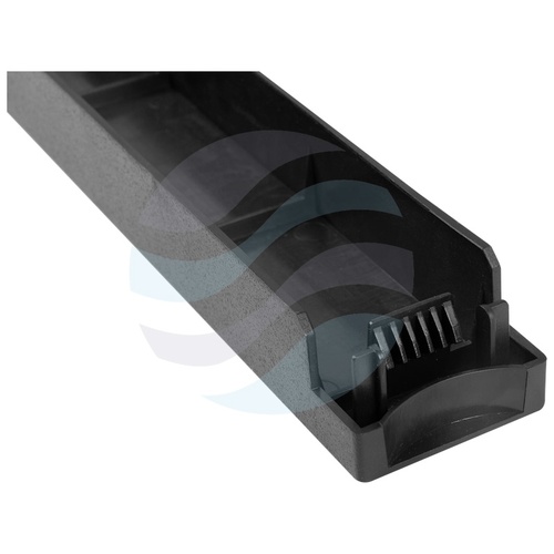 LANBERG AKP-1401-B Panel maskujący / zaślepiający Rack 19" 1U samomocujący (bez śrub), plastik, czarny 3