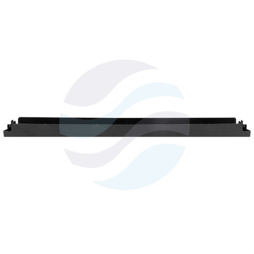 LANBERG AKP-1401-B Panel maskujący / zaślepiający Rack 19" 1U samomocujący (bez śrub), plastik, czarny 5