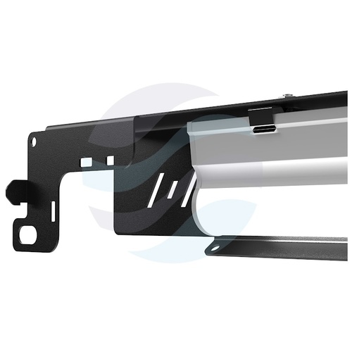 Panel oświetleniowy LED Rack 19" 1U 5W 405lm 6500K, przełącznik ON/OFF, 220-240V, IP20, zakres -20°C do +45°C, czarny 4